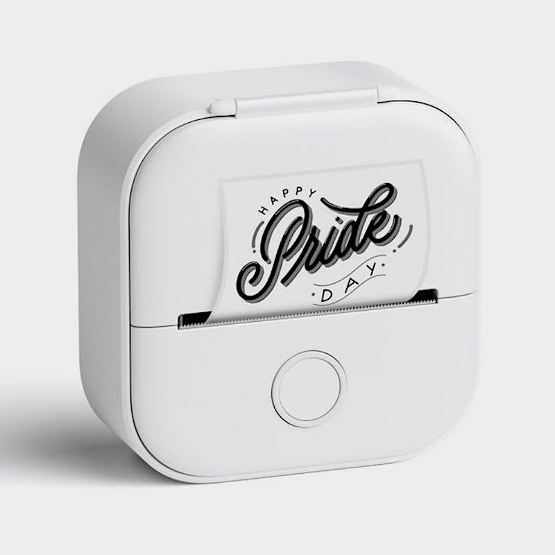 Mini Impresora Phomemo T-02 blanca