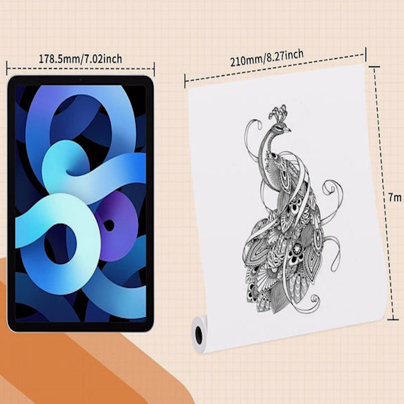 phomemo a4 rollo papel m832